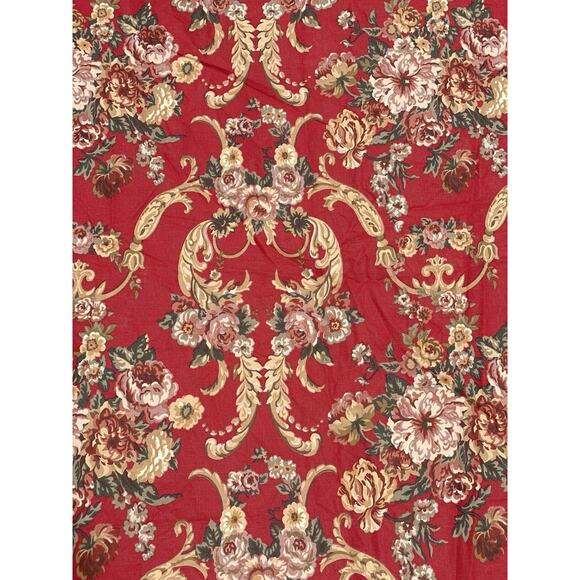Ralph Lauren Other - Vintage Ralph Lauren Danielle Marseille Red Floral Duvet Cover Mint Full/Queen